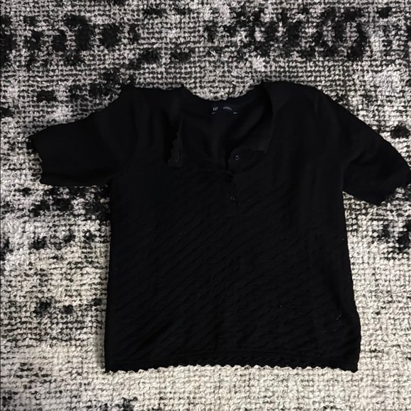 GAP Tops - GAP‎ Kids Black Button Down Shirt